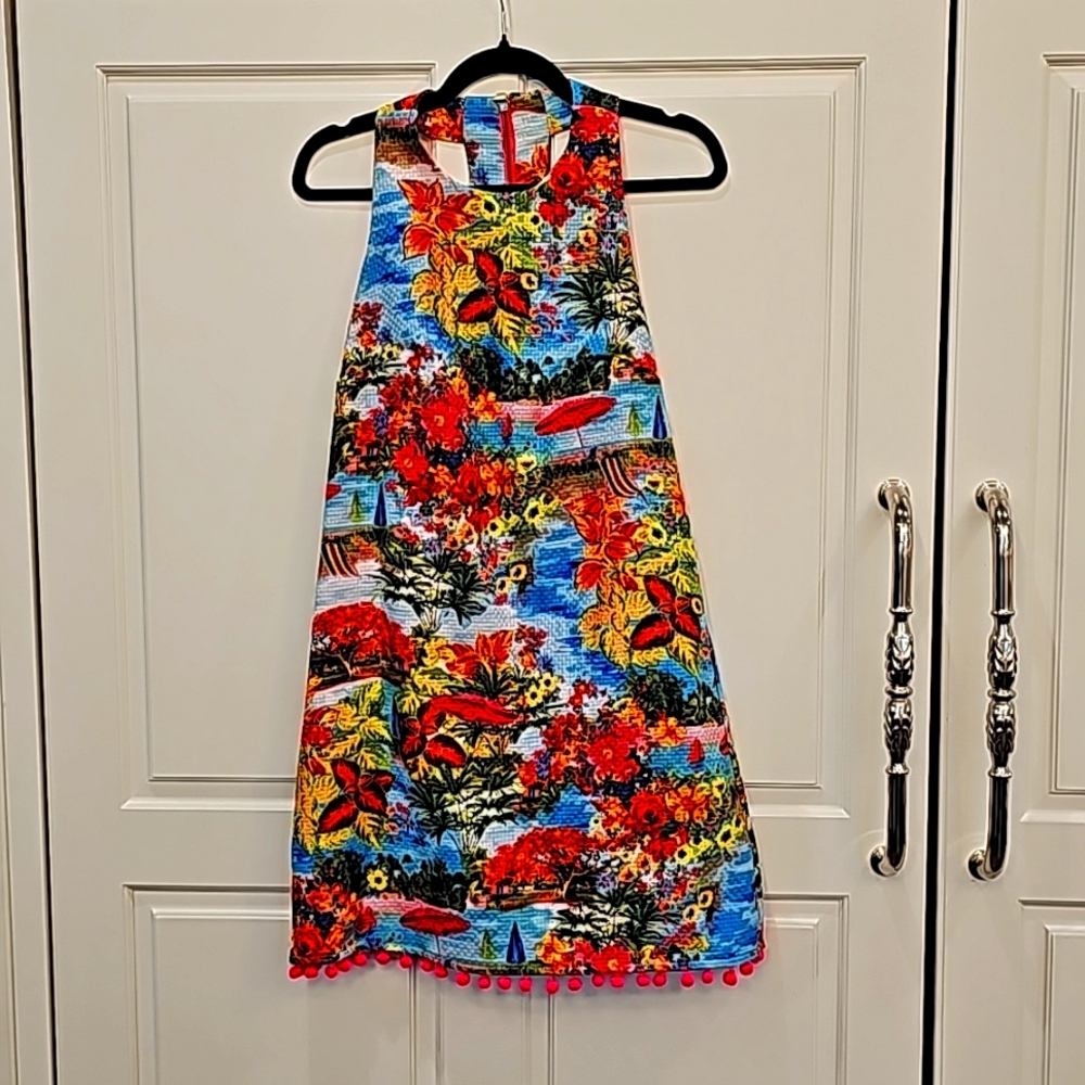 Ladies beach scene sundress